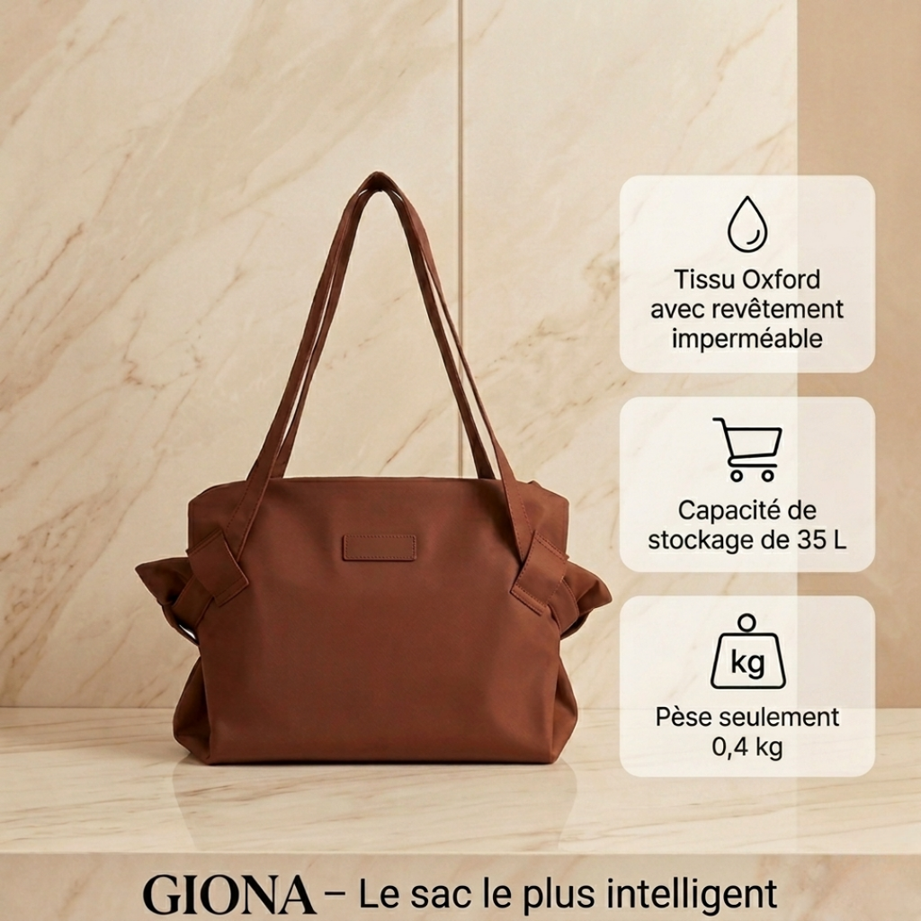 GIONA — Le sac qui range tout en 2 secondes