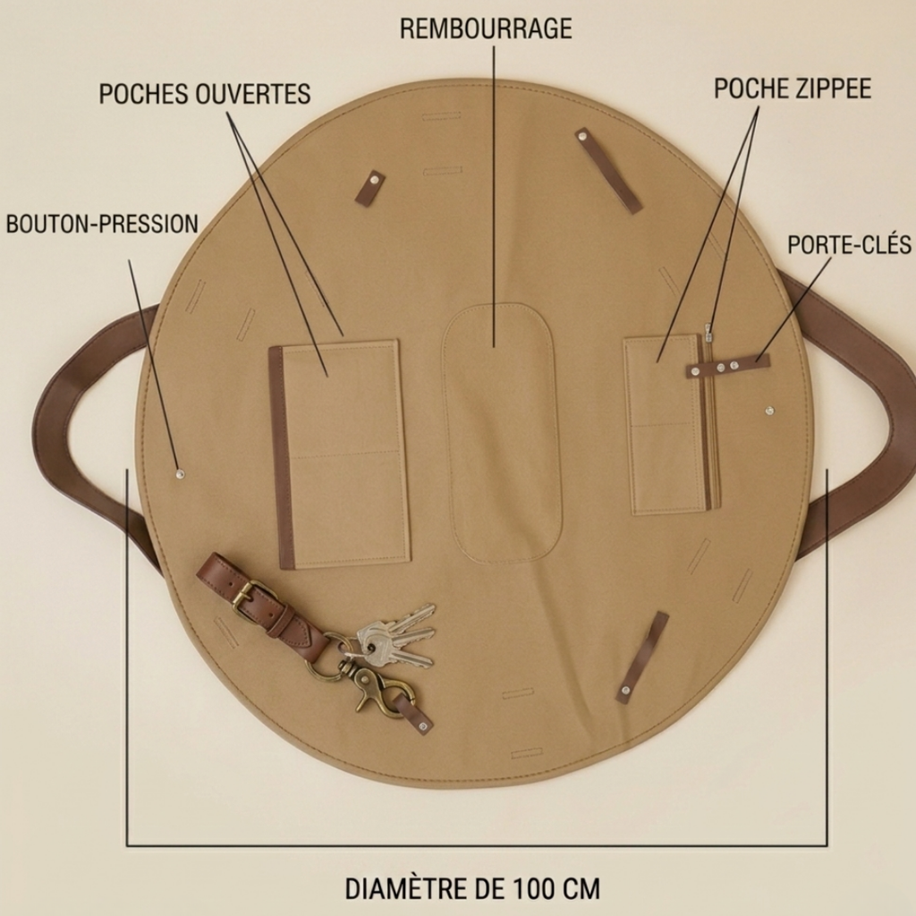 GIONA — Le sac qui range tout en 2 secondes